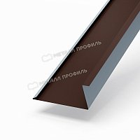 Планка примыкания нижняя VikingMP E 0,5 мм Ral 8017