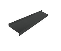 Отлив простой 100 Satin 0,5 мм 2 м. Ral 7016