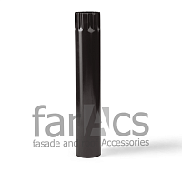 Труба водосточная 125/90 L=1м RR 32