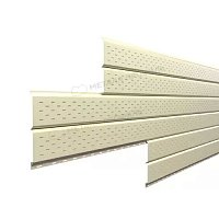 Софит Lбрус с перфорацией Norman 0,5 мм Ral 1015