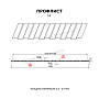 МеталлПрофиль: Профлист (м2) С-8 (Zn (цинк)