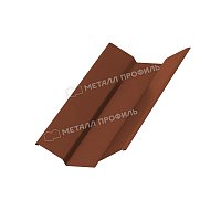 Планка ендовы верхняя 76х76 Norman 0,5 мм Ral 8004