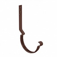 Крюк желоба длинный 125/90 PU Ral 8017