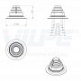 Vilpe: Уплотнитель ROOFSEAL комплект №2  75-150 мм