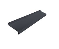 Отлив простой 100 Satin 0,5 мм 2 м. Ral 7024