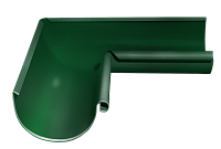 Угол желоба внутренний 90 гр. 125/90 Rooftop dRain Ral 6005