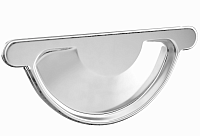 Заглушка желоба полукруглого 125/90 Цинк