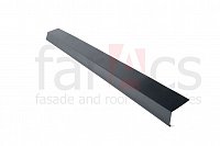 Фартук S14 карниз. 2 м Satin 0,5 мм с защит.пленкой Ral 7024