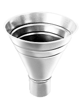 Воронка водосборная 150/100 Rooftop dRain Ral 9003