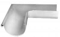 Угол желоба внешний 90 гр.125/90 Rooftop dRain Ral 9003