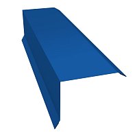 Планка торцевая 100х80 Pe 0,45мм Ral 5005