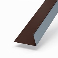 Планка примыкания верхняя Puretan 0,5 мм Ral 8017