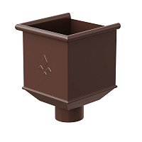 Воронка водосборная 150/100 PU Ral 8017