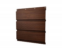 Софит центр. перфорация Print Elite 0,45 мм Choco Wood