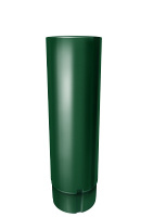 Труба водосточная 125/90 Rooftop dRain 3 м Ral 6005