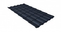 Металлочерепица Кредо Rooftop Бархат 0,5 мм Ral 7024