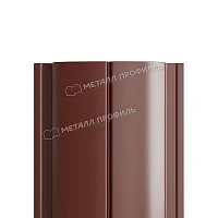 Штакетник Ellipse-T Ре двухсторонний 0,45 мм Ral 8017