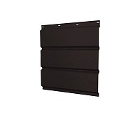 Софит центр. перфорация Satin Matt 0,5 мм Ral 9005