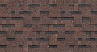 Гибкая черепица Standard Тетрис Коричневый