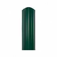 Штакетник Стандарт М-образный фигурный 1500х100 мм Ral 6005