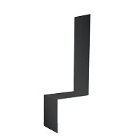 Примыкание боковое фальц Rooftop Бархат 0,5 мм Ral 7016