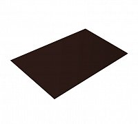 Плоский лист шириной 1250 мм Pe 0,4мм Ral 8017