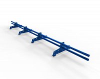 Снегозадержатель трубчатый D25 NewLine 4 опоры 3 м. Ral 5005