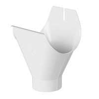 Воронка желоба 150/100 PU Ral 9003