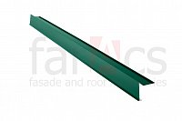 Фартук S5 фронт. 2 м Satin 0,5мм с защит.пленкой Ral 6005