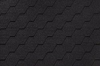 Гибкая черепица Фемили ЭкоЛАЙТ Стандарт Графитно-черный