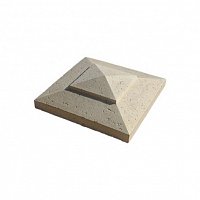 Накрывочная плита Тиволи четырехскатная 38*38