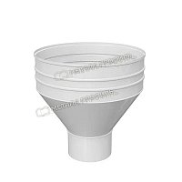 Воронка водосборная Проект D=150мм Ре Ral 9003