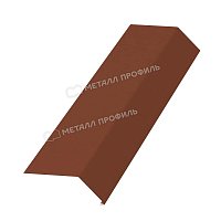 Планка карнизная 100х69 Norman 0,5 мм Ral 8004
