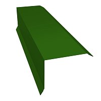 Планка торцевая 100х80 Полиэстер 0,45мм Ral 6002