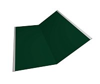 Ендова нижняя 300х300 мм Сатин 0,5мм Ral 6005