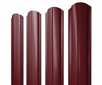 Штакетник Полукруглый Slim фигурный Ре двухсторонний 0,45 мм Ral 3005
