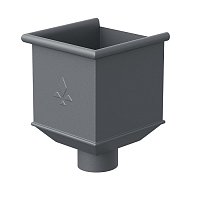 Воронка водосборная 150/100 PU Matt Ral 7024