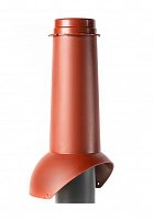 Выход канализации Pipe-VT IS 110/изол./500 Красно-коричневый (RR29)