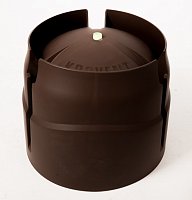 Колпак кровельный HupCap New 270 Коричневый (8017)